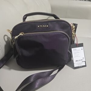 TUMI Voyaget Teghan Women's Purple Crossbody Bag